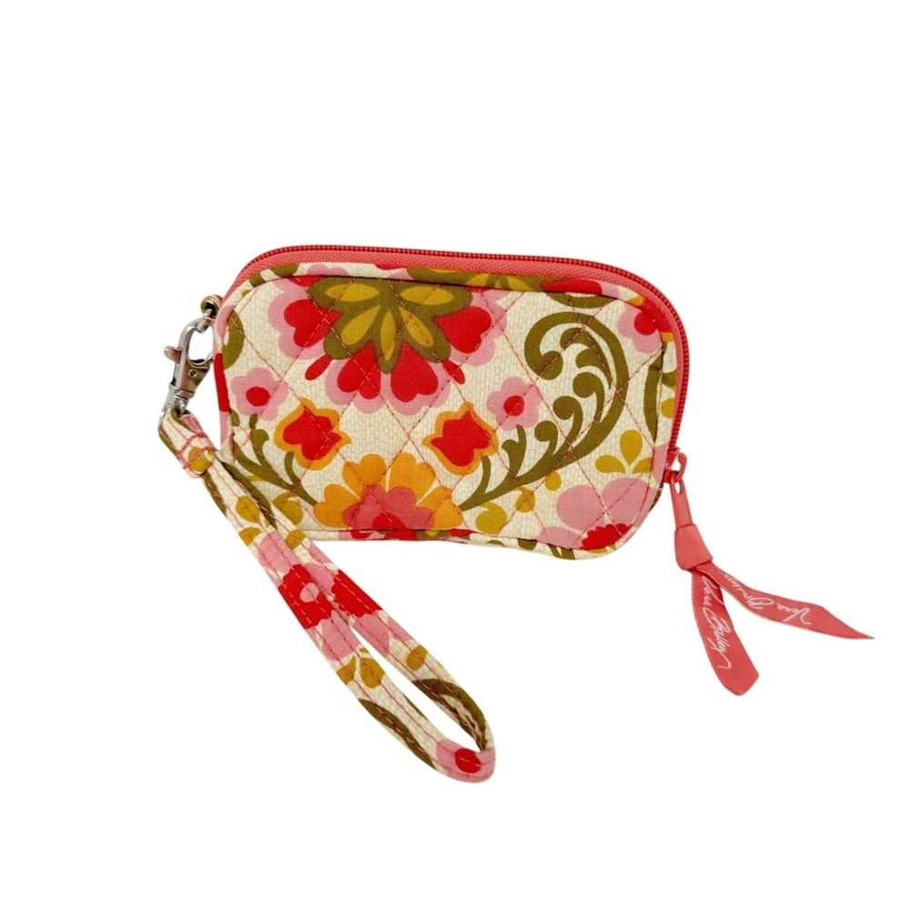 VERA BRADLEY WRISTLET WITH STRAP FOLKLORIC PINK‎